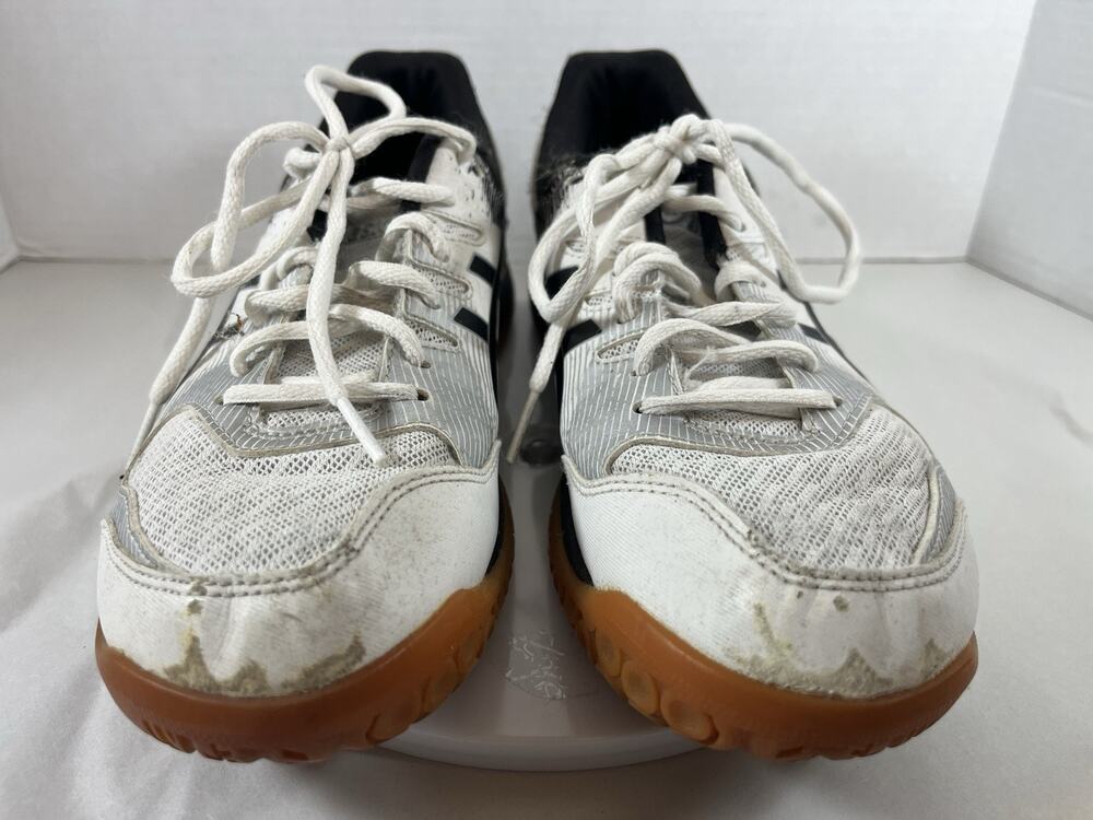 ASICS GEL-Rocket 9 Volleyball Shoes Womens Size 8.5 White Black Gum Sole